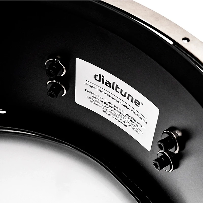 dialtune Spun Aluminum Snare Drum