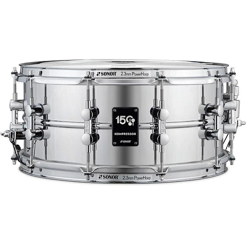 SONOR 150th Anniversary Edition 14x6.5" Kompressor Steel Snare Drum 14 x 6.5 in.