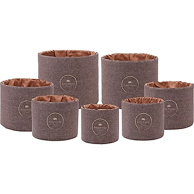 MEINL Sonic Energy Crystal Singing Bowl Sleeve Set Brown
