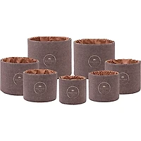 MEINL Sonic Energy Crystal Singing Bowl Sleeve Set Brown