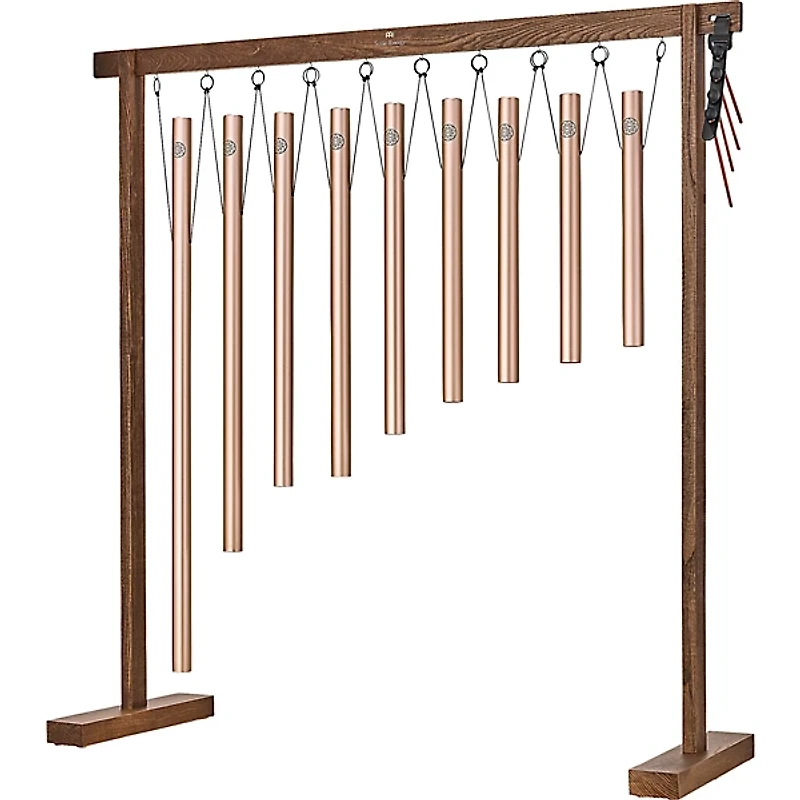 MEINL Sonic Energy 9-Piece Sound Bath Tube Solfeggio Chime Set