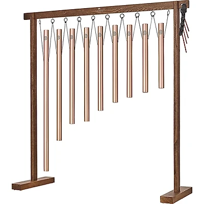 MEINL Sonic Energy 9-Piece Sound Bath Tube Solfeggio Chime Set