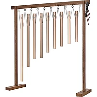 MEINL Sonic Energy 9-Piece Sound Bath Tube Solfeggio Chime Set