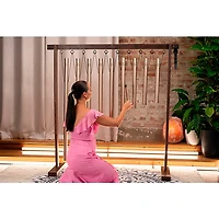 MEINL Sonic Energy 9-Piece Sound Bath Tube Solfeggio Chime Set