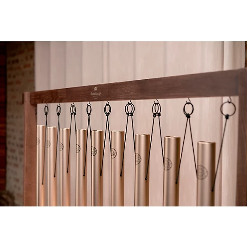 MEINL Sonic Energy 9-Piece Sound Bath Tube Solfeggio Chime Set