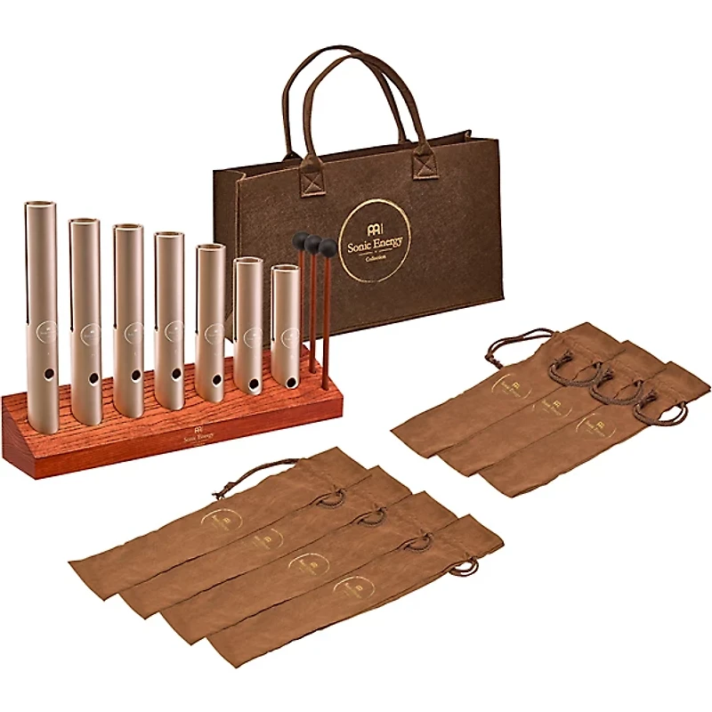 MEINL Sonic Energy Wah-Wah Tube 7-Piece Chakra Set