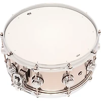 DW Collectors Series Stainless Steel Snare Drum With Die Cast Hoops 14 x 6.5 in. Stainless Steel