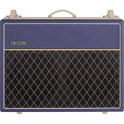 VOX AC30 Custom 30W 2x12 Limited-Edition Tube Guitar Combo Amp Blue/Cream