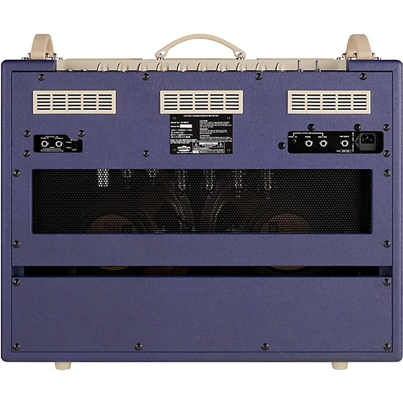 VOX AC30 Custom 30W 2x12 Limited-Edition Tube Guitar Combo Amp Blue/Cream