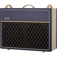 VOX AC30 Custom 30W 2x12 Limited-Edition Tube Guitar Combo Amp Blue/Cream