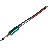 Fender Contour Holiday Instrument Cable 15 ft. Red/Green