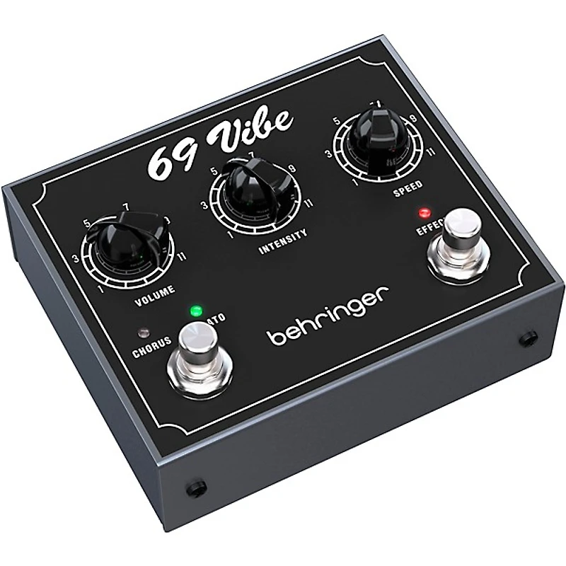 Behringer 69 Vibe Uni-Vibe Effects Pedal Black