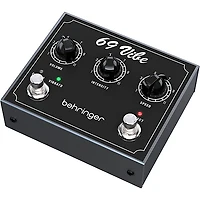 Behringer 69 Vibe Uni-Vibe Effects Pedal Black