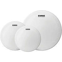 EVANS HD Dry Coated Tom Batter Drum Head Rock Pack 12, 13, 16 in.