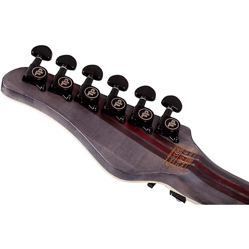 Schecter Guitar Research PT FR-S SLS Elite Evil Twin Electric Guitar Satin Black