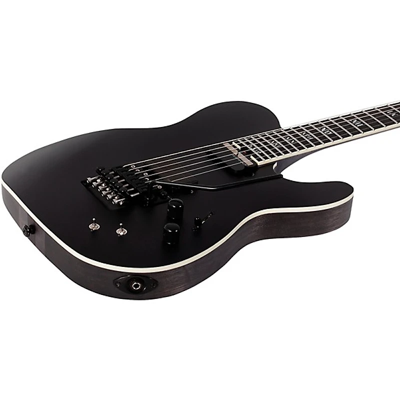 Schecter Guitar Research PT FR-S SLS Elite Evil Twin Electric Guitar Satin Black