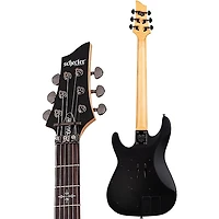 Schecter Guitar Research Demon-6 FR-S Electric Guitar Aged Black Satin