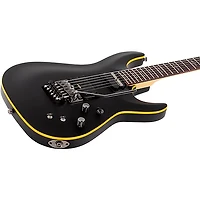 Schecter Guitar Research Demon-6 FR-S Electric Guitar Aged Black Satin