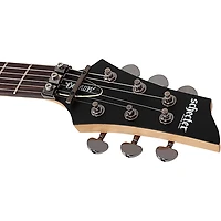Schecter Guitar Research Demon-6 FR-S Electric Guitar Aged Black Satin