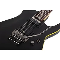 Schecter Guitar Research Demon-6 FR-S Electric Guitar Aged Black Satin