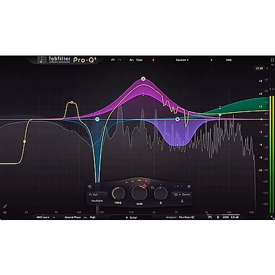 FabFilter Pro-Q 4 Equalizer Plug-in Software Download