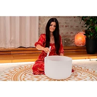 MEINL Sonic Energy 16" Crystal Singing Bowl, Root Chakra 16 in.