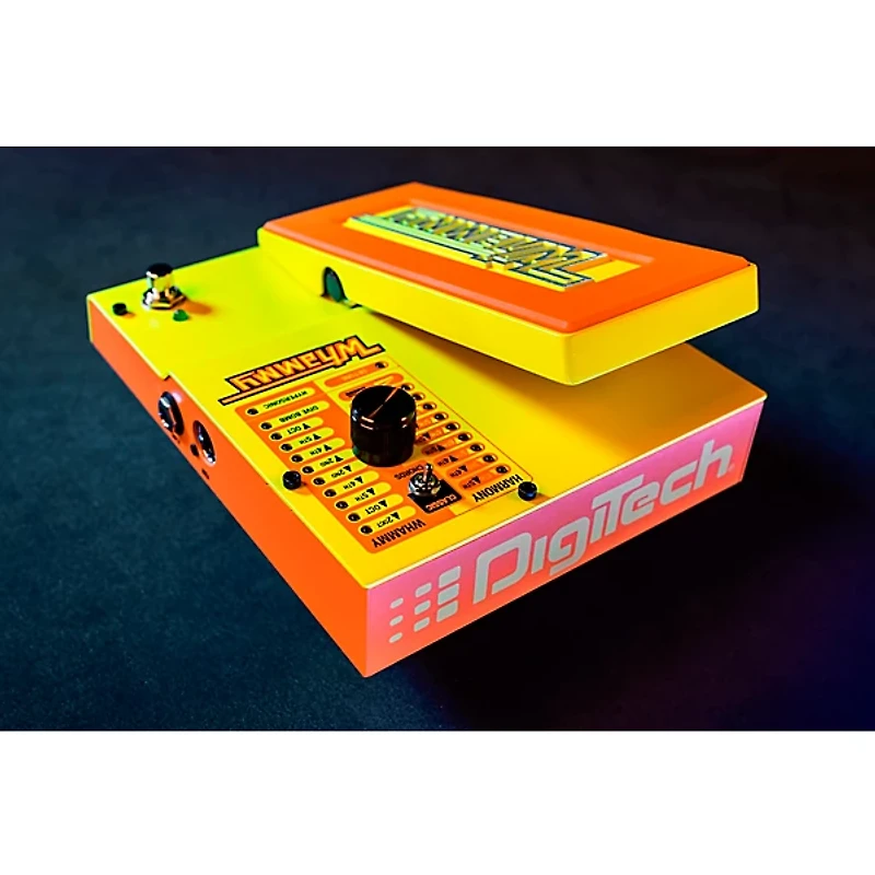 DigiTech MonoNeon Whammy Signature Whammy Effects Pedal Yellow and Orange