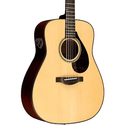 Yamaha FG9 MX Mahogany Dreadnought Acoustic-Electric Guitar Natural