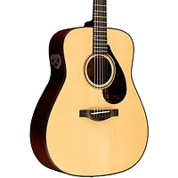 Yamaha FG9 MX Mahogany Dreadnought Acoustic-Electric Guitar Natural