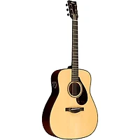 Yamaha FG9 MX Mahogany Dreadnought Acoustic-Electric Guitar Natural