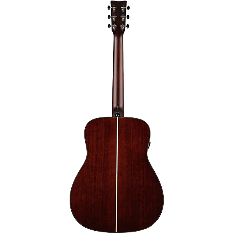 Yamaha FG9 MX Mahogany Dreadnought Acoustic-Electric Guitar Natural