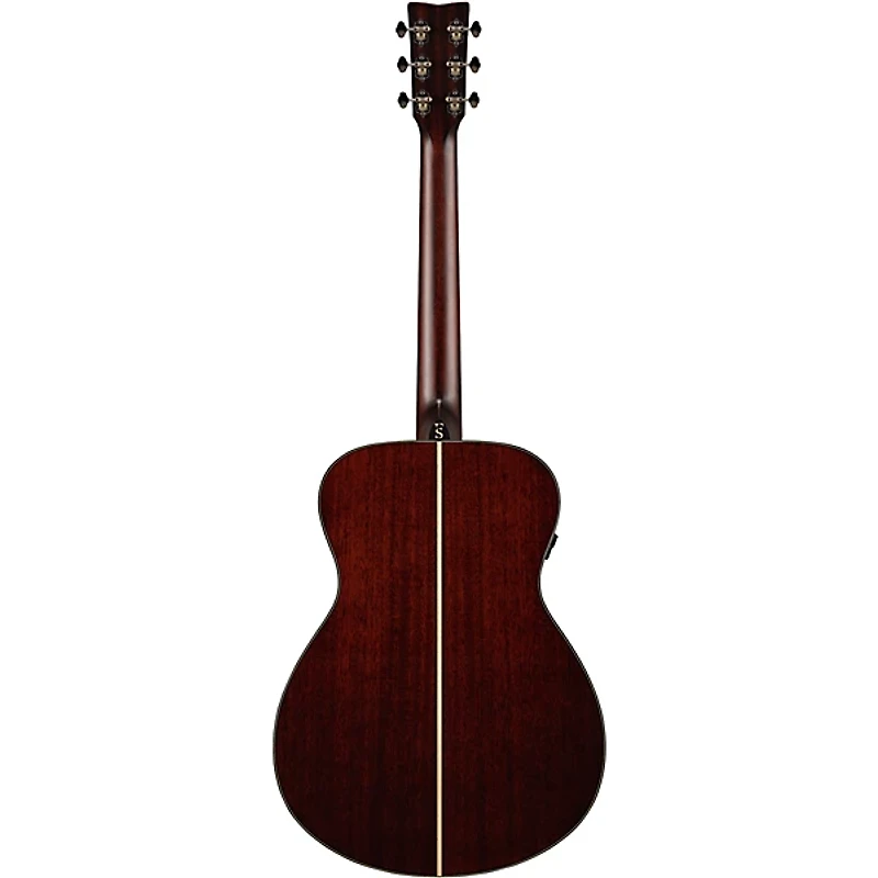 Yamaha FS9 MX Mahogany Concert Acoustic-Electric Guitar Natural