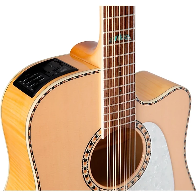 Takamine GD74CE 12-String Dreadnought Acoustic-Electric Guitar Natural