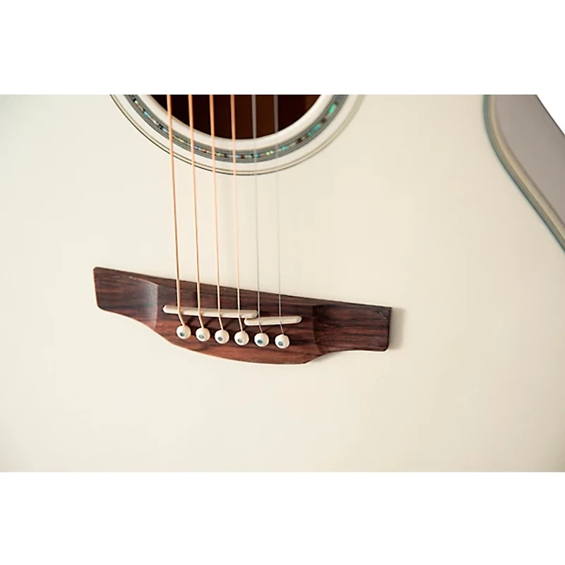 Takamine GN37CE NEX Acoustic-Electric Guitar Pearl White