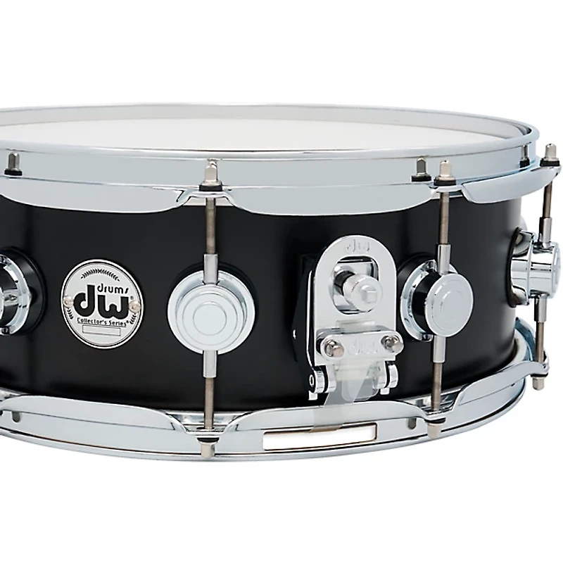 DW Collectors Series SSC Satin Oil Snare With Chrome Hardware