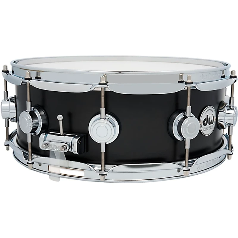 DW Collectors Series SSC Satin Oil Snare With Chrome Hardware