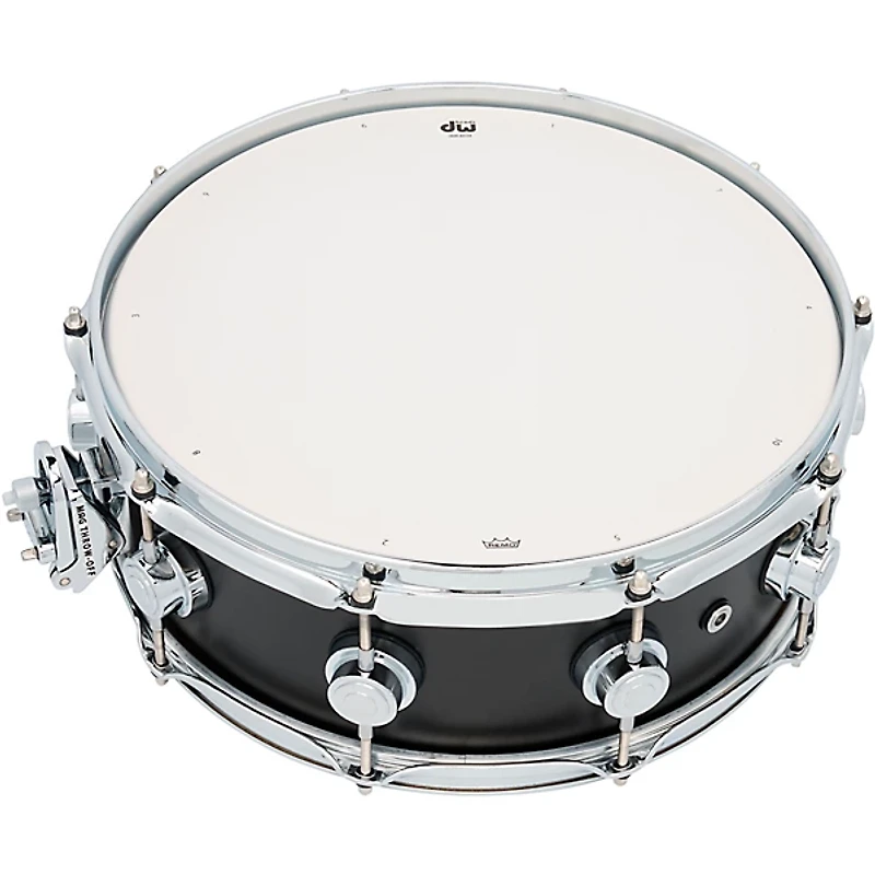 DW Collectors Series SSC Satin Oil Snare With Chrome Hardware