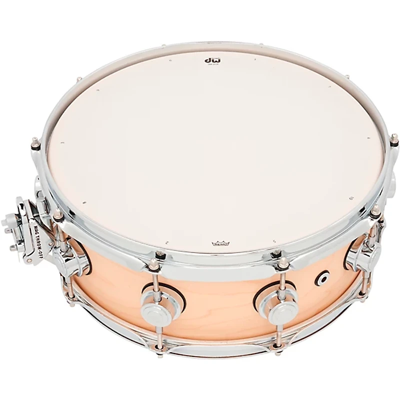 DW Collectors Series SSC Satin Oil Snare With Chrome Hardware
