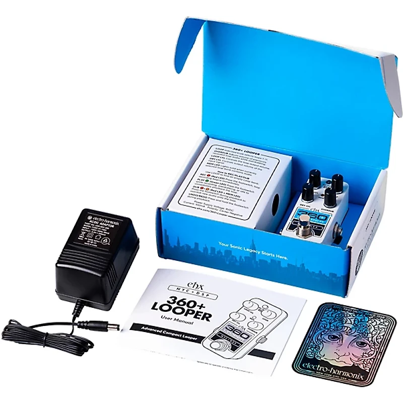 Electro-Harmonix Pico 360+ Looper Pedal White