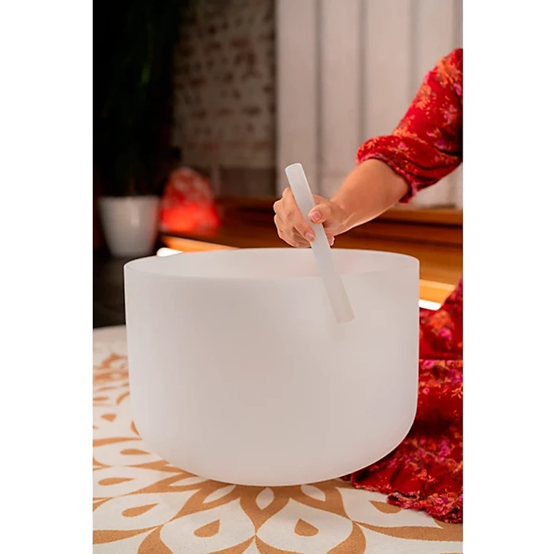 MEINL Sonic Energy 440Hz Crystal Singing Bowl, Root Chakra 16 in.