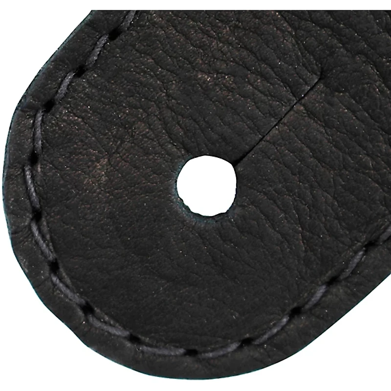 RICHTER Raw IV Nappa Guitar Strap Black