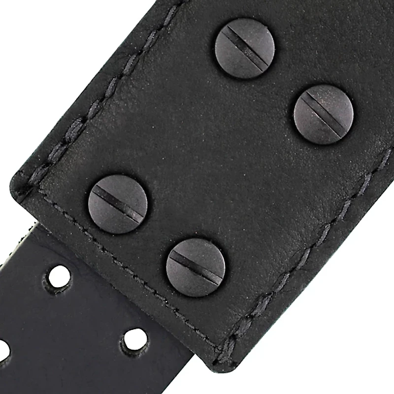 RICHTER Raw IV Nappa Guitar Strap Black