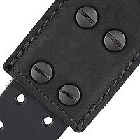RICHTER Raw IV Nappa Guitar Strap Black