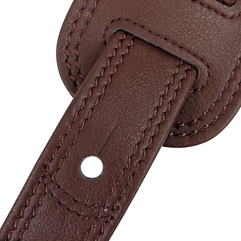RICHTER Springbreak I Leatherette Guitar Strap Brown