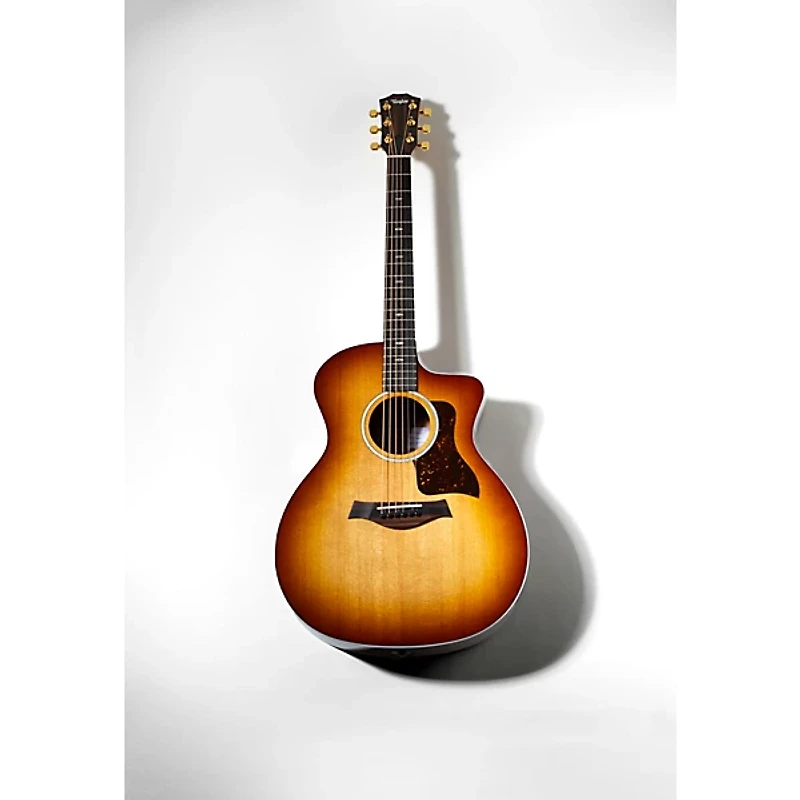 Taylor 214ce DLX Sunset Blvd Grand Auditorium Acoustic-Electric Guitar - Sunset Edgeburst