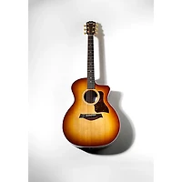 Taylor 214ce DLX Sunset Blvd Grand Auditorium Acoustic-Electric Guitar - Sunset Edgeburst