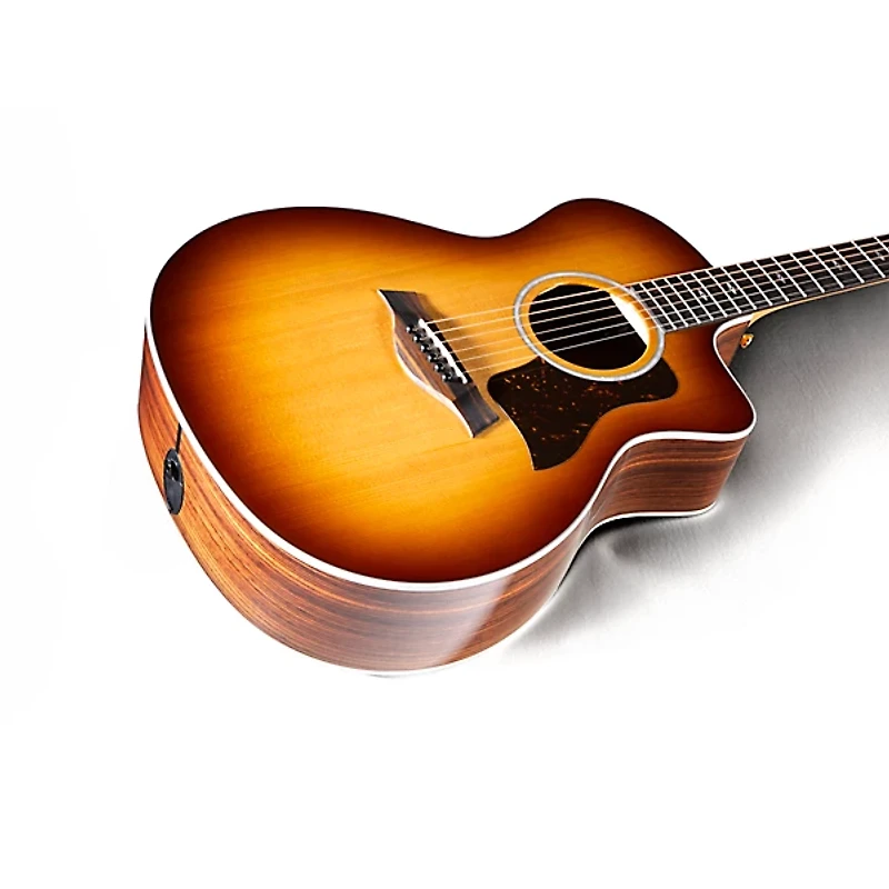 Taylor 214ce DLX Sunset Blvd Grand Auditorium Acoustic-Electric Guitar - Sunset Edgeburst