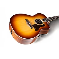 Taylor 214ce DLX Sunset Blvd Grand Auditorium Acoustic-Electric Guitar - Sunset Edgeburst