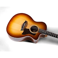 Taylor 214ce DLX Sunset Blvd Grand Auditorium Acoustic-Electric Guitar - Sunset Edgeburst