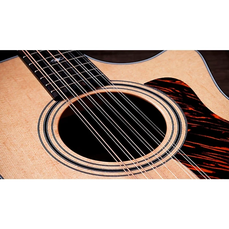 Taylor 354ce 12-String Grand Auditorium Acoustic-Electric Guitar Natural